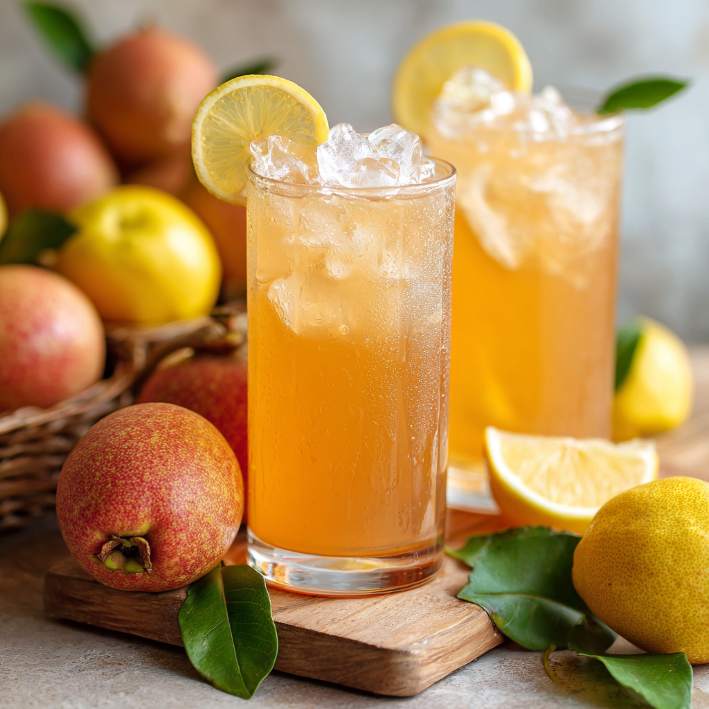 The Ultimate Refreshing Iced Guava White Tea Lemonade