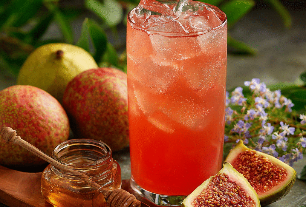 Iced Guava White Tea Lemonade