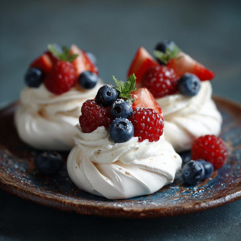 The Perfectly Delicate Mini Pavlovas - Sugar Detox Lab