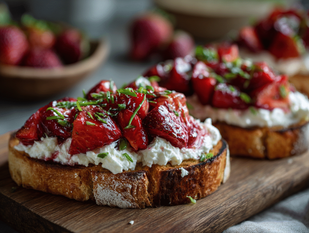 What Is Roasted Strawberry Whipped Ricotta Toast and Why This Mindful Approach Matters