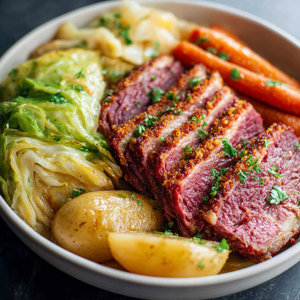 The Ultimate Effortless Slow Cooker Corned Beef and Cabbage